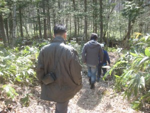 木曽川水源地へ向かう