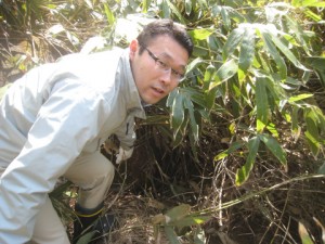 木曽川水源地に到着